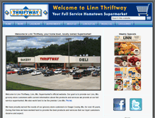 Tablet Screenshot of linnthriftway.com